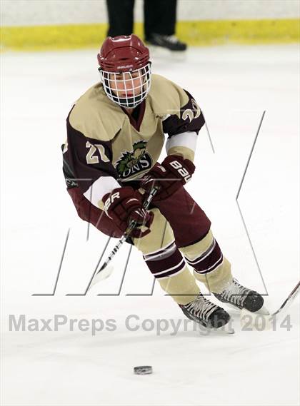 Thumbnail 1 in  Monsignor Farrell vs St. Joseph Regional (Ice Vault Tournament) photogallery.