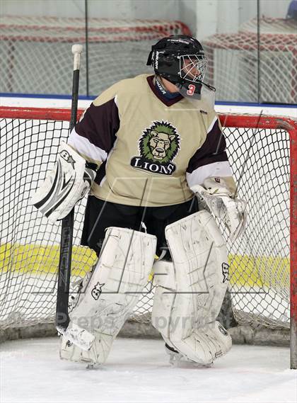 Thumbnail 2 in  Monsignor Farrell vs St. Joseph Regional (Ice Vault Tournament) photogallery.