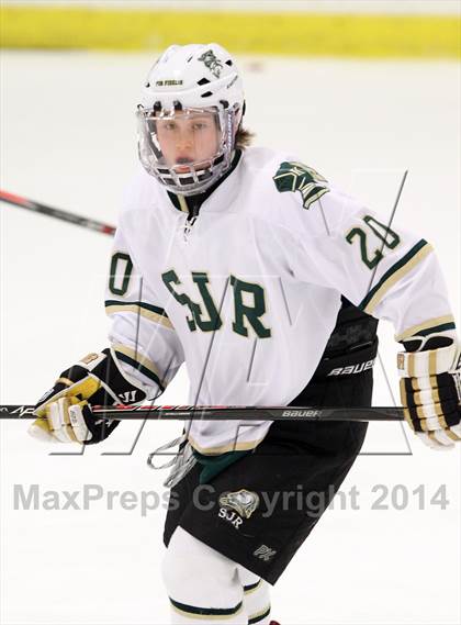 Thumbnail 2 in  Monsignor Farrell vs St. Joseph Regional (Ice Vault Tournament) photogallery.
