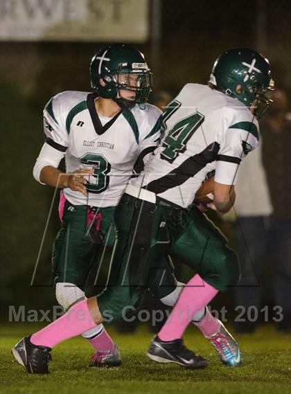 Thumbnail 3 in Woodland Christian vs.  Elliot Christian photogallery.