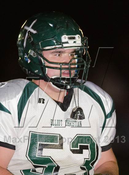 Thumbnail 2 in Woodland Christian vs.  Elliot Christian photogallery.