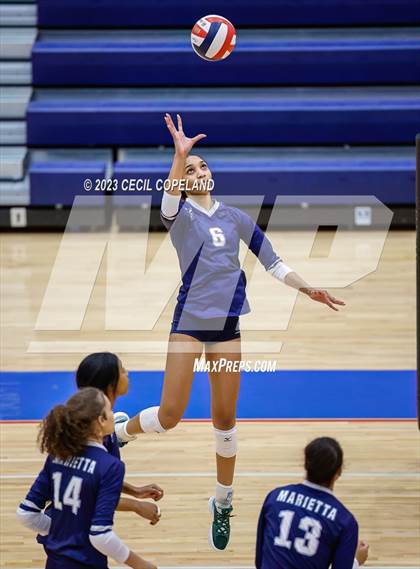 Thumbnail 2 in Marietta vs. Walton (GHSA 7A Quarterfinal) photogallery.