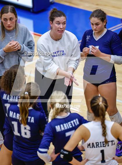 Thumbnail 3 in Marietta vs. Walton (GHSA 7A Quarterfinal) photogallery.