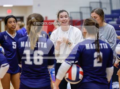 Thumbnail 2 in Marietta vs. Walton (GHSA 7A Quarterfinal) photogallery.