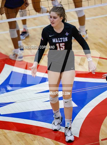 Thumbnail 1 in Marietta vs. Walton (GHSA 7A Quarterfinal) photogallery.