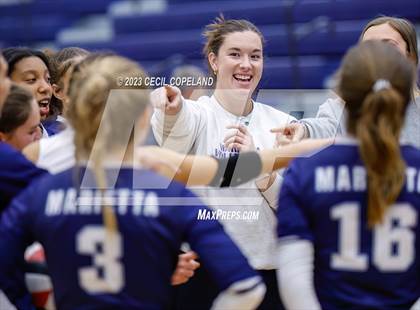 Thumbnail 2 in Marietta vs. Walton (GHSA 7A Quarterfinal) photogallery.
