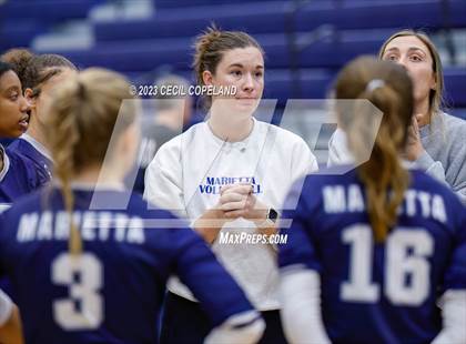 Thumbnail 3 in Marietta vs. Walton (GHSA 7A Quarterfinal) photogallery.