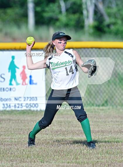 Thumbnail 2 in North Stokes @ Uwharrie Charter (NCHSAA 1A Round 3) photogallery.