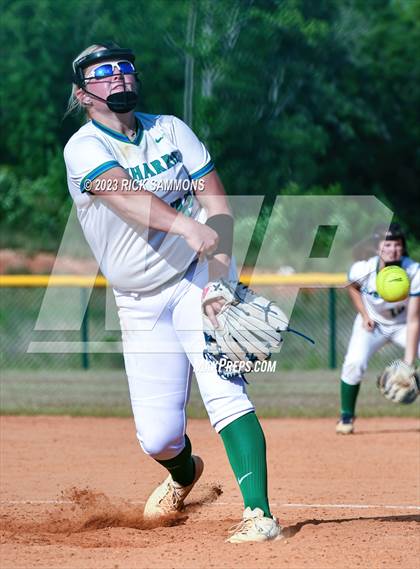 Thumbnail 3 in North Stokes @ Uwharrie Charter (NCHSAA 1A Round 3) photogallery.