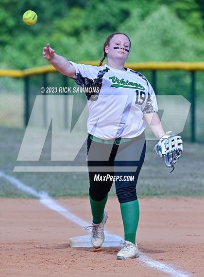 Thumbnail 3 in North Stokes @ Uwharrie Charter (NCHSAA 1A Round 3) photogallery.