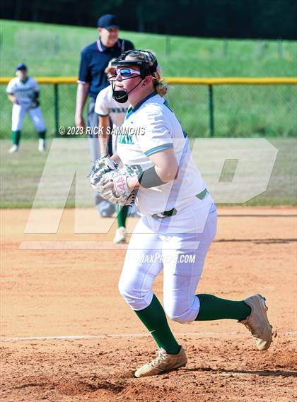 Thumbnail 1 in North Stokes @ Uwharrie Charter (NCHSAA 1A Round 3) photogallery.