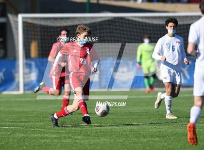Thumbnail 2 in Charlotte Catholic vs. Marvin Ridge (OrthoCarolina Sportsplex) photogallery.