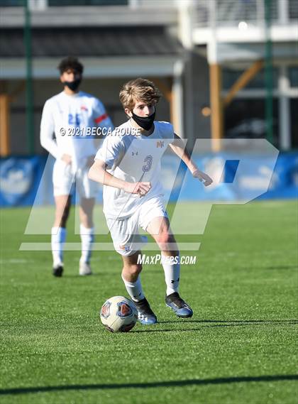 Thumbnail 1 in Charlotte Catholic vs. Marvin Ridge (OrthoCarolina Sportsplex) photogallery.