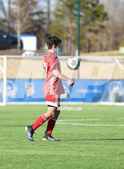 Thumbnail 1 in Charlotte Catholic vs. Marvin Ridge (OrthoCarolina Sportsplex) photogallery.