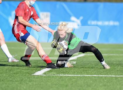 Thumbnail 3 in Charlotte Catholic vs. Marvin Ridge (OrthoCarolina Sportsplex) photogallery.
