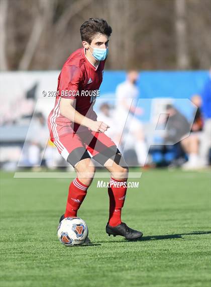Thumbnail 2 in Charlotte Catholic vs. Marvin Ridge (OrthoCarolina Sportsplex) photogallery.