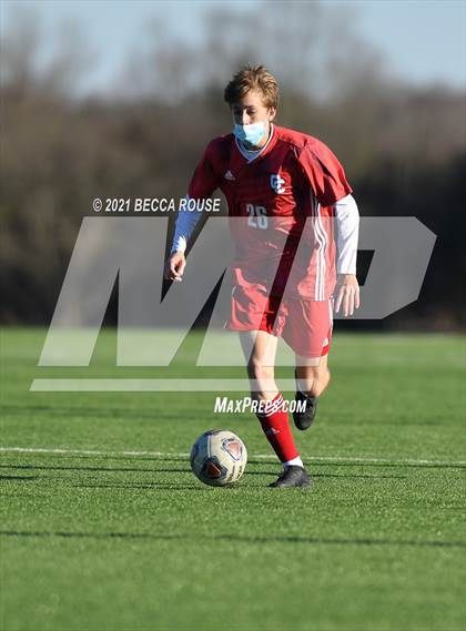 Thumbnail 3 in Charlotte Catholic vs. Marvin Ridge (OrthoCarolina Sportsplex) photogallery.
