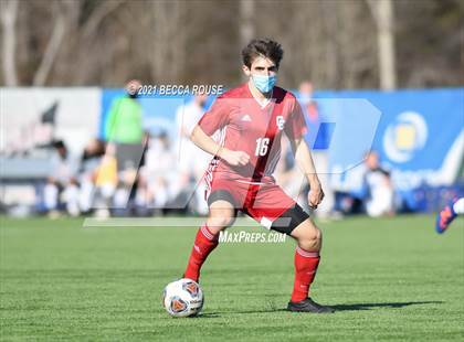 Thumbnail 1 in Charlotte Catholic vs. Marvin Ridge (OrthoCarolina Sportsplex) photogallery.
