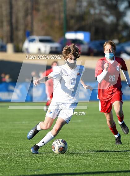 Thumbnail 1 in Charlotte Catholic vs. Marvin Ridge (OrthoCarolina Sportsplex) photogallery.