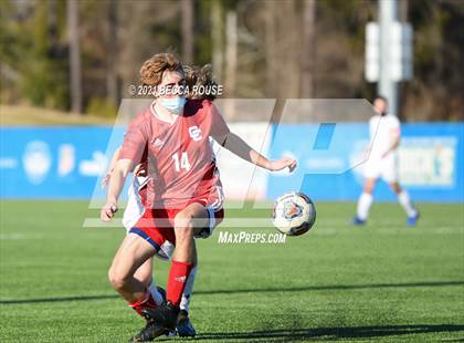Thumbnail 3 in Charlotte Catholic vs. Marvin Ridge (OrthoCarolina Sportsplex) photogallery.