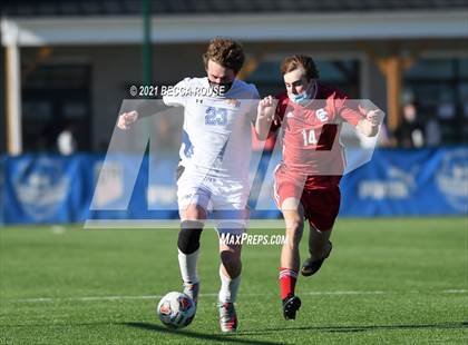 Thumbnail 2 in Charlotte Catholic vs. Marvin Ridge (OrthoCarolina Sportsplex) photogallery.