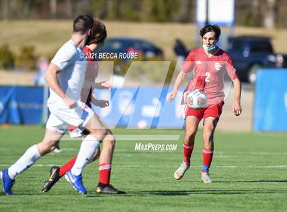 Thumbnail 3 in Charlotte Catholic vs. Marvin Ridge (OrthoCarolina Sportsplex) photogallery.