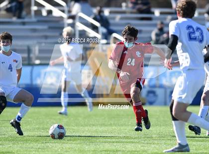 Thumbnail 3 in Charlotte Catholic vs. Marvin Ridge (OrthoCarolina Sportsplex) photogallery.