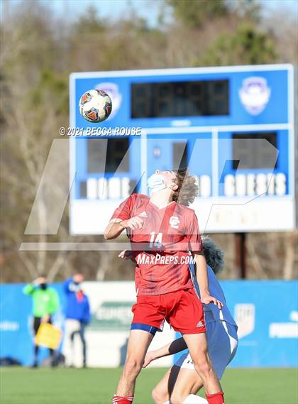 Thumbnail 3 in Charlotte Catholic vs. Marvin Ridge (OrthoCarolina Sportsplex) photogallery.