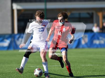 Thumbnail 1 in Charlotte Catholic vs. Marvin Ridge (OrthoCarolina Sportsplex) photogallery.