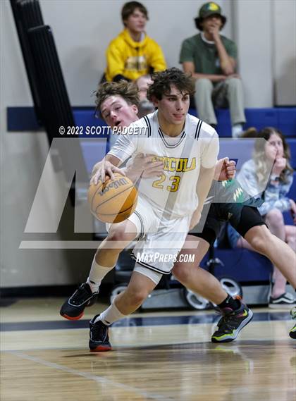 Thumbnail 3 in Murrieta Mesa vs. Temecula Valley (Linfield Christian Caged Classic) photogallery.