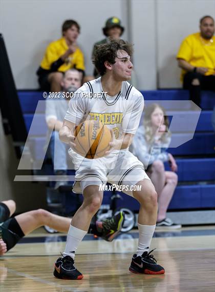 Thumbnail 1 in Murrieta Mesa vs. Temecula Valley (Linfield Christian Caged Classic) photogallery.