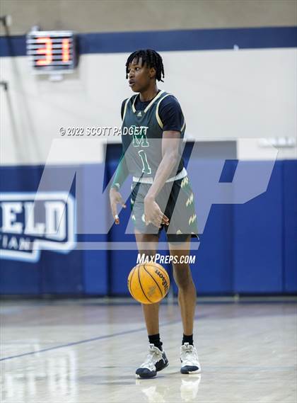 Thumbnail 1 in Murrieta Mesa vs. Temecula Valley (Linfield Christian Caged Classic) photogallery.