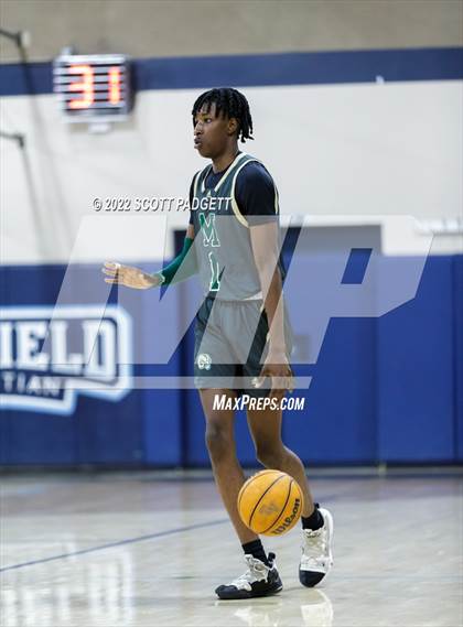 Thumbnail 2 in Murrieta Mesa vs. Temecula Valley (Linfield Christian Caged Classic) photogallery.