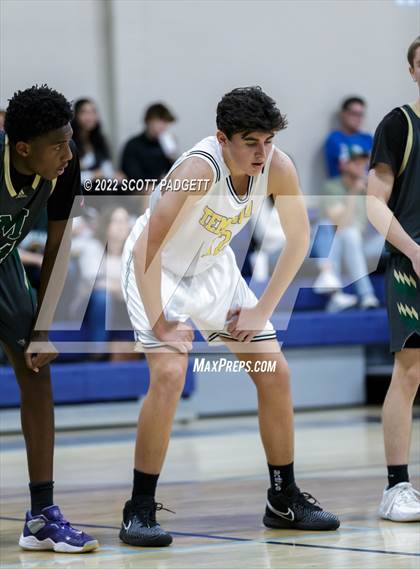 Thumbnail 3 in Murrieta Mesa vs. Temecula Valley (Linfield Christian Caged Classic) photogallery.