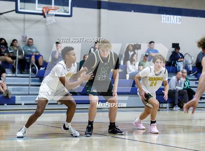 Thumbnail 1 in Murrieta Mesa vs. Temecula Valley (Linfield Christian Caged Classic) photogallery.