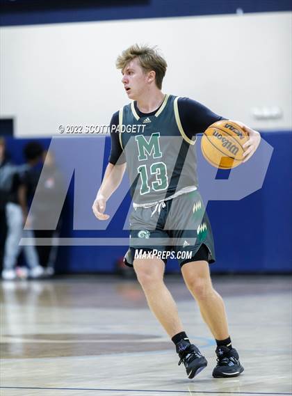 Thumbnail 1 in Murrieta Mesa vs. Temecula Valley (Linfield Christian Caged Classic) photogallery.