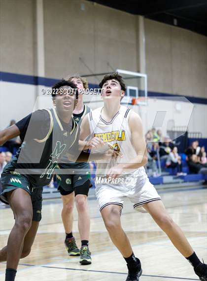 Thumbnail 1 in Murrieta Mesa vs. Temecula Valley (Linfield Christian Caged Classic) photogallery.