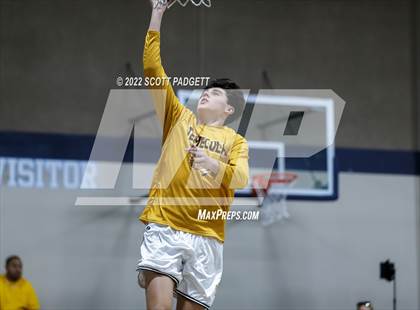 Thumbnail 3 in Murrieta Mesa vs. Temecula Valley (Linfield Christian Caged Classic) photogallery.