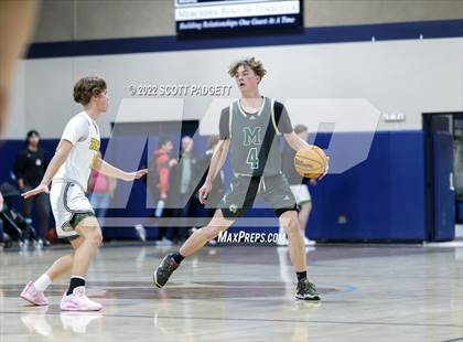 Thumbnail 2 in Murrieta Mesa vs. Temecula Valley (Linfield Christian Caged Classic) photogallery.