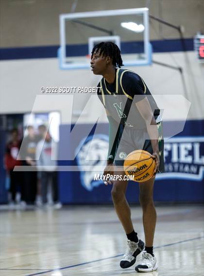 Thumbnail 3 in Murrieta Mesa vs. Temecula Valley (Linfield Christian Caged Classic) photogallery.
