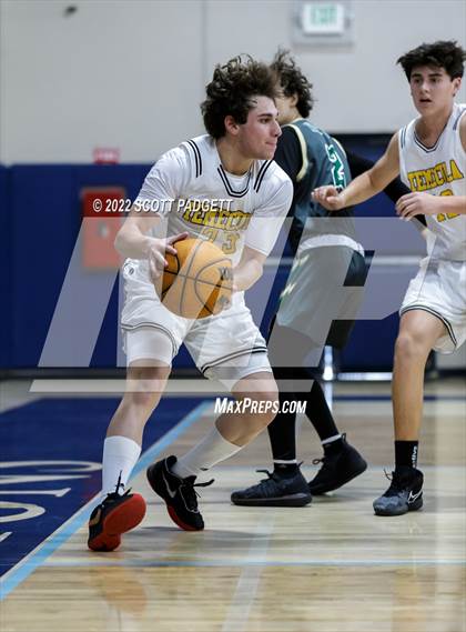 Thumbnail 1 in Murrieta Mesa vs. Temecula Valley (Linfield Christian Caged Classic) photogallery.