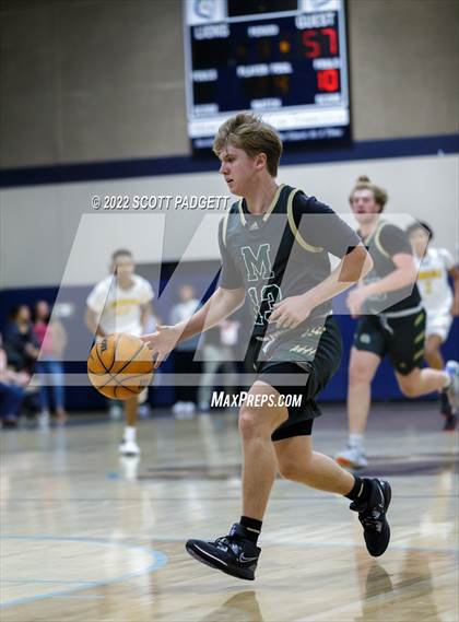 Thumbnail 1 in Murrieta Mesa vs. Temecula Valley (Linfield Christian Caged Classic) photogallery.