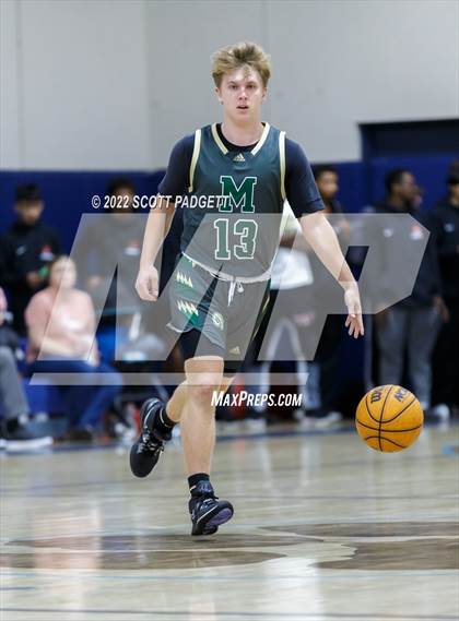 Thumbnail 1 in Murrieta Mesa vs. Temecula Valley (Linfield Christian Caged Classic) photogallery.