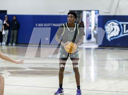 Thumbnail 2 in Murrieta Mesa vs. Temecula Valley (Linfield Christian Caged Classic) photogallery.