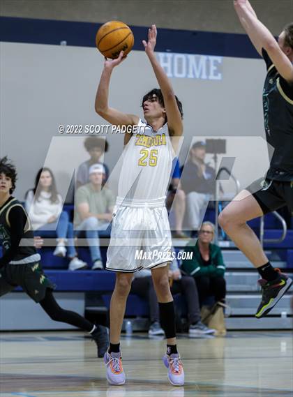 Thumbnail 3 in Murrieta Mesa vs. Temecula Valley (Linfield Christian Caged Classic) photogallery.
