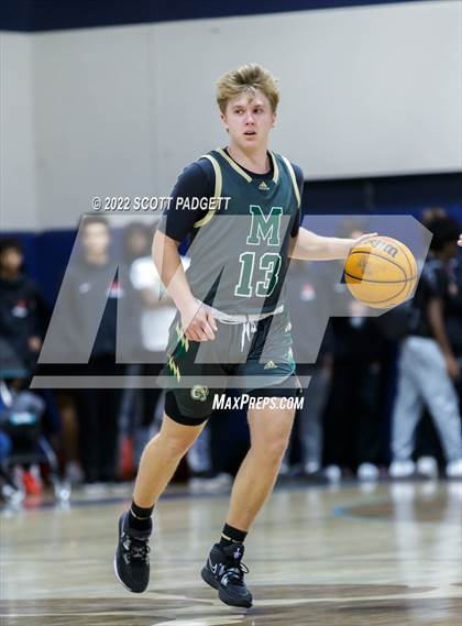 Thumbnail 3 in Murrieta Mesa vs. Temecula Valley (Linfield Christian Caged Classic) photogallery.