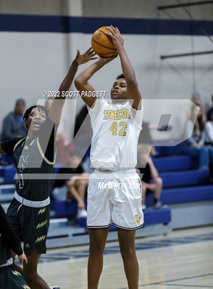 Thumbnail 3 in Murrieta Mesa vs. Temecula Valley (Linfield Christian Caged Classic) photogallery.
