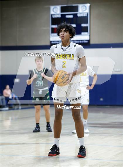 Thumbnail 3 in Murrieta Mesa vs. Temecula Valley (Linfield Christian Caged Classic) photogallery.