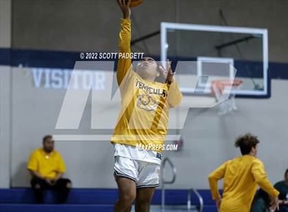Thumbnail 1 in Murrieta Mesa vs. Temecula Valley (Linfield Christian Caged Classic) photogallery.