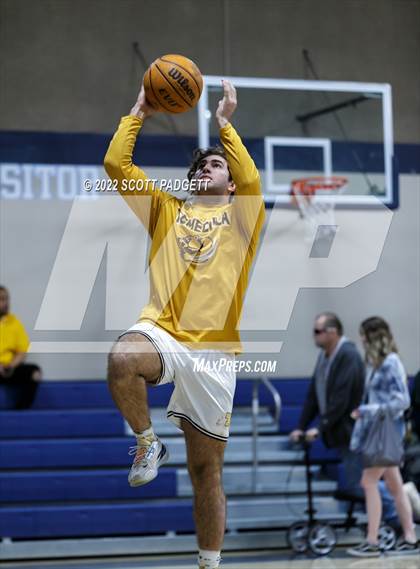 Thumbnail 2 in Murrieta Mesa vs. Temecula Valley (Linfield Christian Caged Classic) photogallery.